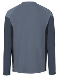 VAUDE T-Shirt Men's Moab LS T-Shirt VI Dunkelblau/Grau/Hellblau/Blau
