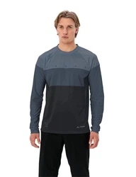 VAUDE T-Shirt Men's Moab LS T-Shirt VI Dunkelblau/Grau/Hellblau/Blau