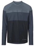 VAUDE T-Shirt Men's Moab LS T-Shirt VI Dunkelblau/Grau/Hellblau/Blau
