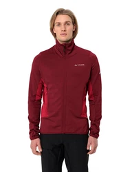 VAUDE Men's Monviso Fleece FZ Jacket II Dunkelrot/Bordeaux/Rot