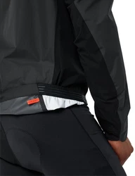 VAUDE Outdoorjacke Men's Kuro Rain Jacket Dunkelgrau/Grau/Schwarz