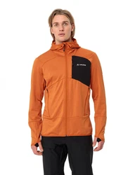 VAUDE Outdoorjacke Monviso Fleece Jacket II Orange/Braun