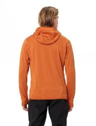 VAUDE Outdoorjacke Monviso Fleece Jacket II Orange/Braun