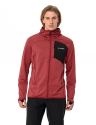 VAUDE Outdoorjacke Monviso Fleece Jacket II Dunkelrot/Rot/Bordeaux