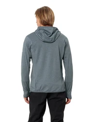 VAUDE Outdoorjacke Monviso Fleece Jacket II Dunkelblau/Grau/Blau/Hellgrau/Dunkelgrau