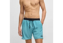 BOSS Badeshorts Starfish mit Markenlogo 