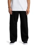 DC Shoes Funktionshose Worker Baggy Schwarz/Beige/Grau