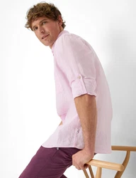 Brax Langarmhemd Style DIRK Rosa