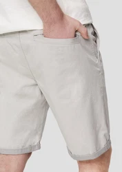 QS Cargoshorts Chino-Shorts Weiß/Khaki/Creme/Beige/Grau