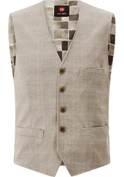 CG Club of Gents Anzugweste CG Mosley-J Braun/Beige/Grau/Khaki