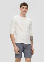 QS Cargoshorts John Regular-Fit Weiß/Creme/Khaki/Grau