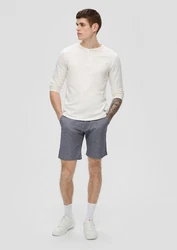 QS Cargoshorts John Regular-Fit Weiß/Creme/Khaki/Grau