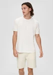 QS Cargoshorts Shorts mit Tunnelzug Weiß/Creme/Khaki