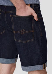 QS Cargoshorts Jeans-Bermuda John Regular Fit Mid Rise Hellblau/Dunkelblau/Blau/Grau