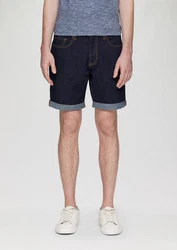 QS Cargoshorts Jeans-Bermuda John Regular Fit Mid Rise Hellblau/Dunkelblau/Blau/Grau