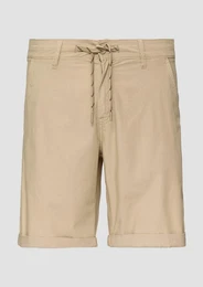 Cargoshorts Chino-Shorts aus Baumwolle mit fixiertem Umschlag Waschung