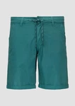 QS Cargoshorts Chino-Shorts Grün/Türkis