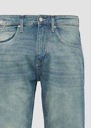 s.Oliver Stoffhose Jeans Benito Regular Fit Mid Rise Straight Leg Weiß/Grün/Creme/Schwarz/Gelb