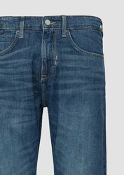 s.Oliver Stoffhose Jeans Benito Regular Fit Mid Rise Straight Leg Weiß/Creme/Schwarz