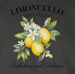 Shirtracer T-Shirt Limoncello Refreshing and Delicious I Limoncello Geschenk Limoncello L Party & Alkohol Gelb