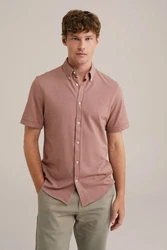 WE Fashion Businesshemd Lila/Rot