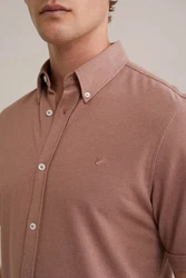WE Fashion Businesshemd Lila/Rot