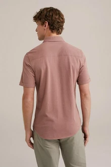WE Fashion Businesshemd Lila/Rot