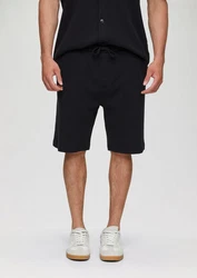 QS Cargoshorts Shorts aus Waffelpiqu  Schwarz/Dunkelgrau/Dunkelblau/Braun