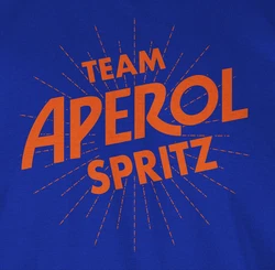 Shirtracer Rundhalsshirt Team Aperol Spritz Mdelsabend Spritztour Aperol Geschenk Karneval & Fasching Hautfarben/Hellblau/Dunkelblau/Orange/Blau