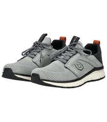 bugatti Sneaker Textil Grau/Hellgrau