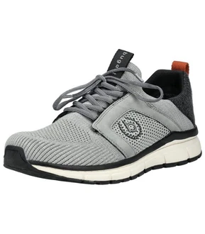 bugatti Sneaker Textil Grau/Hellgrau