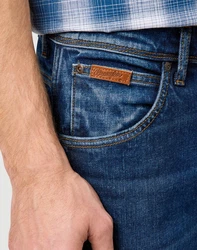 Wrangler Jeansshorts Texas Dunkelblau/Blau