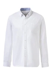 H.I.S Langarmhemd regular-fit Button-down-Kragen 