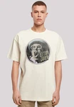 F4NT4STIC T-Shirt Elton John Vintage Circle Khaki/Beige/Weiß