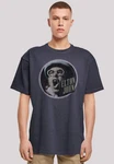 F4NT4STIC T-Shirt Elton John Vintage Circle Dunkelblau/Lila/Grau/Dunkelgrau