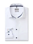 OLYMP Businesshemd Luxor comfort fit Weiß/Creme/Dunkelblau