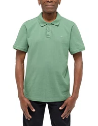MUSTANG Poloshirt Style Palco Grün/Türkis/Hellgrün