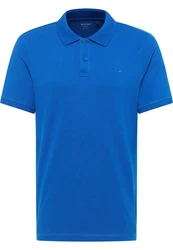 MUSTANG Poloshirt Style Palco Blau/Hellblau