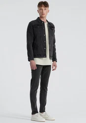 DENIM PROJECT Jeansjacke im klassischen Look Schwarz/Dunkelgrau/Creme/Dunkelblau/Grau