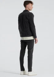 DENIM PROJECT Jeansjacke im klassischen Look Schwarz/Dunkelgrau/Creme/Dunkelblau/Grau