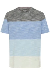 Blend Rundhalsshirt BHJACOB Grau/Mischfarben/Hellblau/Blau