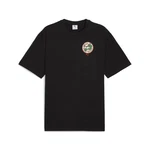 PUMA T-Shirt GRAPHICS Super PUMA Relaxed T-Shirt Schwarz/Rosa