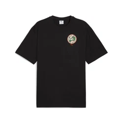 PUMA T-Shirt GRAPHICS Super PUMA Relaxed T-Shirt Schwarz/Rosa