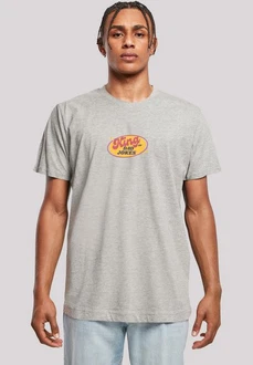 F4NT4STIC T-Shirt King of Dad Jokes Premium Qualität Hellgrau/Grau