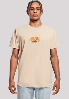 F4NT4STIC T-Shirt King of Dad Jokes Premium Qualität Khaki/Beige/Gelb