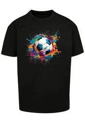 F4NT4STIC T-Shirt Fuball Grafik Mischfarben/Schwarz