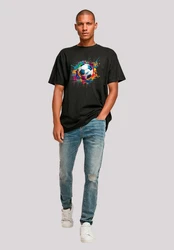 F4NT4STIC T-Shirt Fuball Grafik Mischfarben/Schwarz