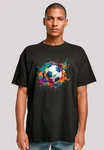 F4NT4STIC T-Shirt Fuball Grafik Mischfarben/Schwarz