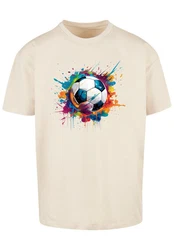 F4NT4STIC T-Shirt Fuball Grafik Bunt