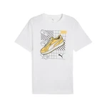 PUMA T-Shirt Graphics Sneaker Herren Gelb/Weiß/Grau